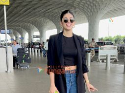 Photos: Saif Ali Khan, Sanjana Sanghi and Mira Rajput Kapoor snapped at the airport