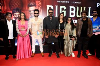 Photos: Sanjay Dutt, Ram Pothineni, Puri Jagannadh & others snapped at ‘Big Bull’ song launch from Double ISMART in Mumbai