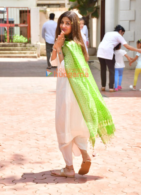 photos shilpa shetty raj kundra and shamita shetty snapped attending an independence day celebration 2