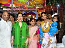 Photos: Shilpa Shetty snapped with her family at the ISKCON temple in Juhu