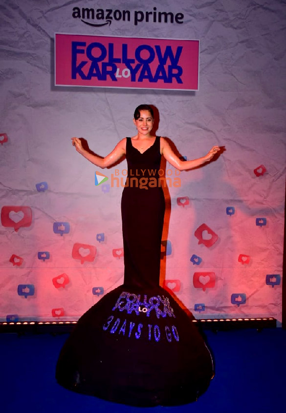 Photos: Uorfi Javed snapped at the launch of her Prime Video show Follow Kar Lo Yaar | Parties & Events