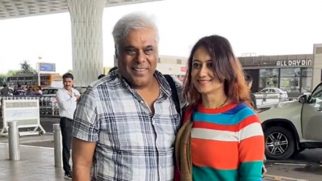 Powerhouse of talent! Ashish Vidyarthi with wife at the airport