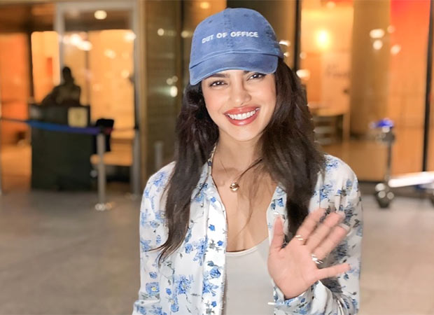 Priyanka Chopra arrives in Mumbai after announcing her Marathi movie Paani