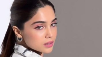 Rocking that soft glam look in black & white! Sharvari Wagh