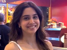 Sharvari Wagh strikes a pose for paps in crop top and denims at the airport