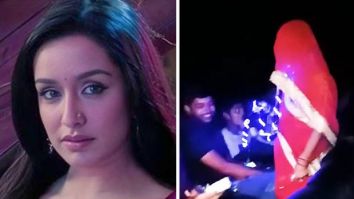 Shraddha Kapoor and Rajkummar Rao starrer Stree 2 continues to make waves at cinemas, woman dressed in red saree and veil surprises moviegoers in theatres amidst unique campaign