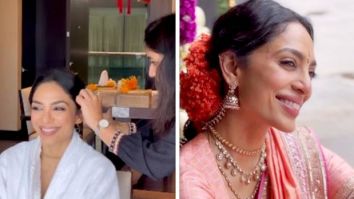 Sobhita Dhulipala glows in engagement prep with Naga Chaitanya, opts for minimal elegance with blush pink Manish Malhotra saree, watch video