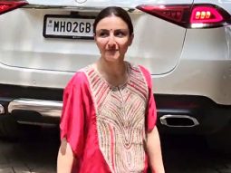 Soha Ali Khan radiates positive vibes in red!