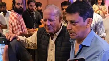Sohail Khan walks with father Salim Khan for Angry Young Men trailer launch