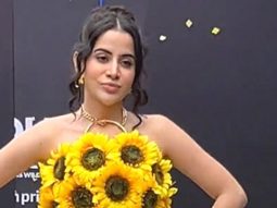 Spreading sunshine & positivity with her sunflower outfit! Uorfi Javed