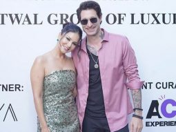 Sunny Leone launches her cosmetics brand StarStruck in Delhi