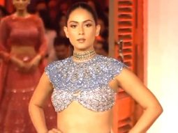 Uff so gorgeous! Mira Rajput Kapoor walks the ramp in her shimmery lehenga