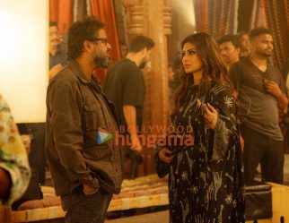 Vedaa on the sets