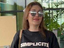 Combination of comfort and style! Shefali Jariwala at the airport