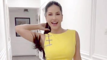 Sunny Leone’s yellow outfit describes her mood today; bright & chirpy!