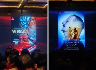 Vikram Bhatt, Mahesh Bhatt launch four films at a grand event – historical Rann, wildlife thriller Viraat and romantic dramas Tu Meri Puri Kahaani and Tumko Meri Kasam