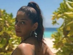 Waves & Breeze! Alaya F slays in a brown bikini at the beach