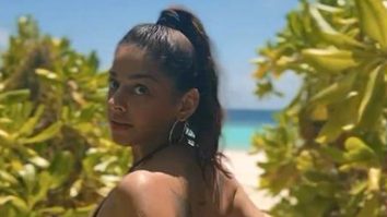 Waves & Breeze! Alaya F slays in a brown bikini at the beach