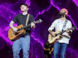 Arijit Singh shares unforgettable moments with Ed Sheeran as they perform together in London
