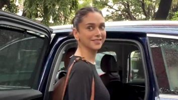 Aditi Rao Hydari is all smiles as she steps out in the city
