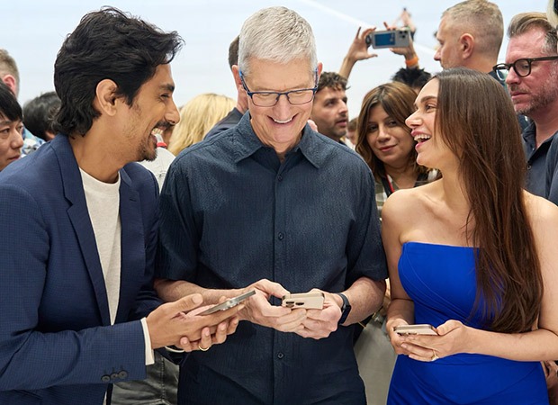 Aditi Rao Hydari and Siddharth meet Tim Cook at Apple Event in California: “What an unforgettable, magical experience”