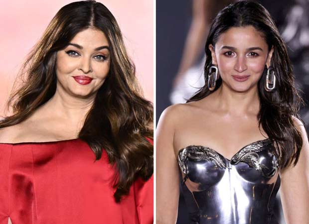 Aishwarya Rai Bachchan looks regal in off-shoulder red gown with long cape; Alia Bhatt debuts at runway Paris Fashion Week in silver bustier and pants, watch