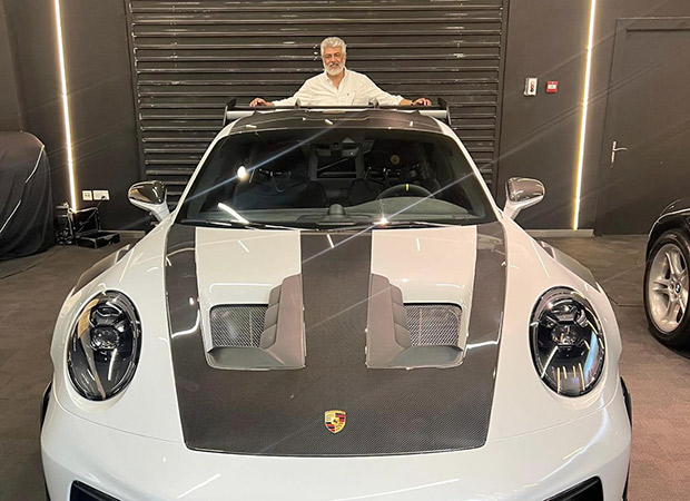 Ajith Kumar gets a Porsche GT3 worth over Rs. 3.50 crores; wife Shalini shares photos 