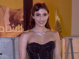 Alizeh Agnihotri slays in a black corset look at IIFA 2024