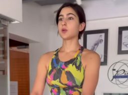 Always up for a workout! Sara Ali Khan