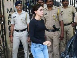 Ananya Panday gets clicked by paps as she arrives at Malaika Arora’s residence