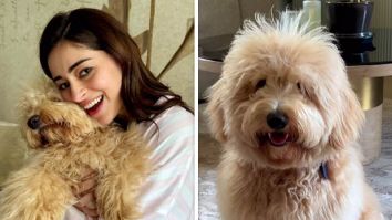 Ananya Panday’s morning adventures includes snuggles with her pup Riot, see photo