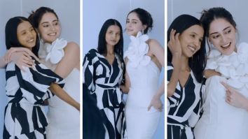 Ananya Panday dons custom couture designed by Nancy Tyagi, watch