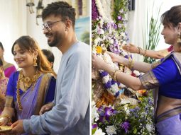 Ankita Lokhande shares glimpses of Gauri pooja during Ganpati Festival with husband Vicky Jain