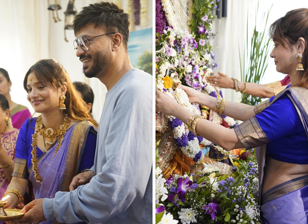 Ankita Lokhande shares glimpses of Gauri pooja during Ganpati Festival with husband Vicky Jain