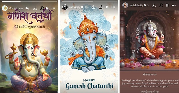 Ganesh Chaturthi 2024: Akshay Kumar extends wishes on social media, Ananya Panday welcomes Bappa, Kartik Aaryan seeks blessings at Lalbaugcha Raja; here's how Bollywood celebs are celebrating the occasion