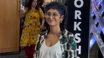 Kiran Rao smiles for paps as she gets clicked in a colorful casual look
