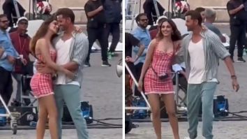 LEAKED: Hrithik Roshan and Kiara Advani romance on the streets of Italy in new glimpse from War 2, watch