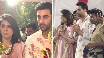 Neetu Kapoor shares photos of Ganpati celebrations with son Ranbir Kapoor