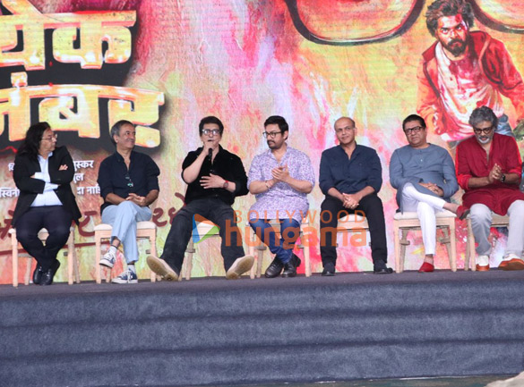 photos aamir khan sajid nadiadwala raj thackeray and others grace the trailer launch of yek number 6