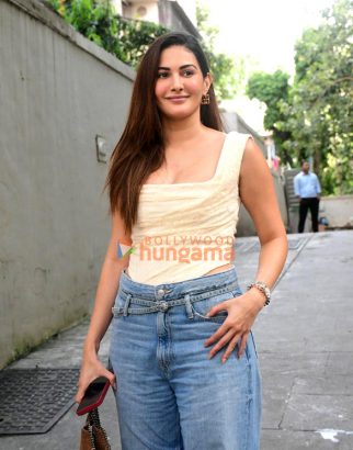 Photos: Amyra Dastur snapped outside the Exceed office in Bandra