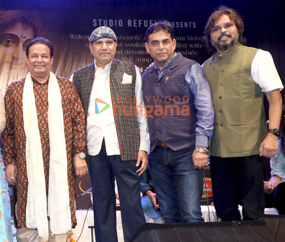 photos anup jalota snapped during krishnarth program organised by studio refuel 1