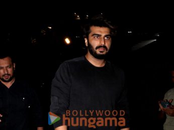 Photos: Arjun Kapoor, Karisma Kapoor and others snapped at Malaika Arora’s father’s house in Bandra