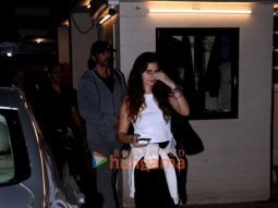 Photos: Arjun Rampal and Gabriella Demetriades snapped at Malaika Arora’s mother’s house in Bandra