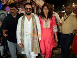 Photos: Ayushmann Khurrana, Divya Khossla and Tahira Kashyap snapped at Lalbaugcha Raja