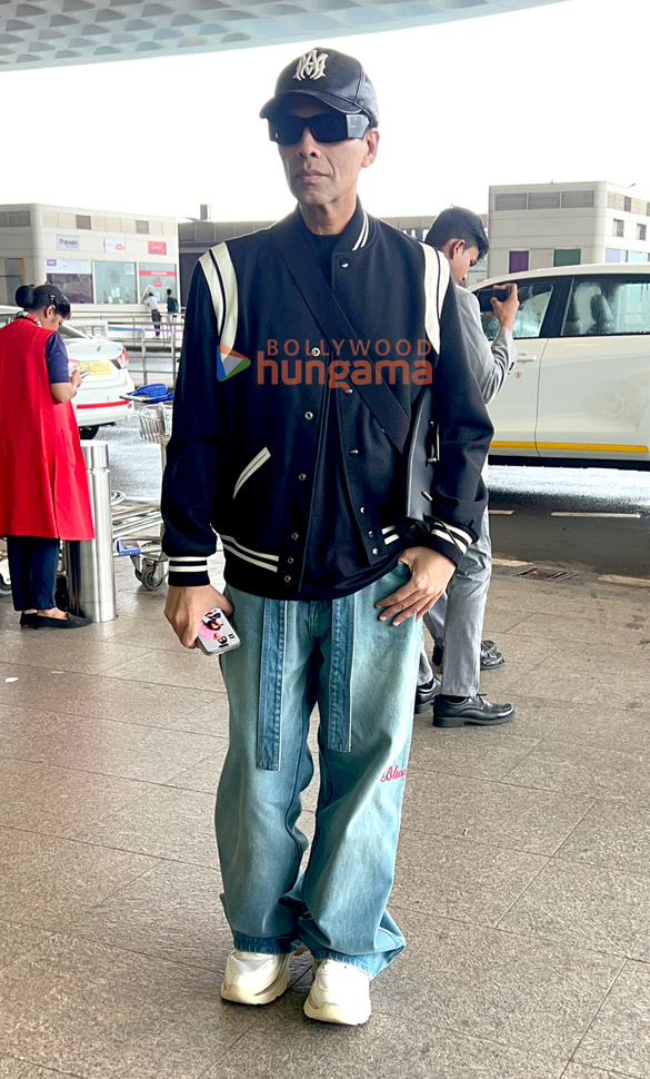 photos disha patani madhuri dixit karan johar and others snapped at the airport 3