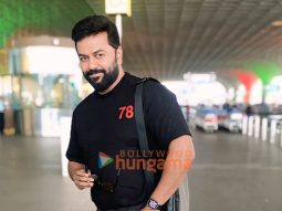 Photos: Indrajith Sukumaran snapped at the airport