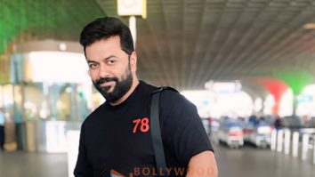 Photos: Indrajith Sukumaran snapped at the airport