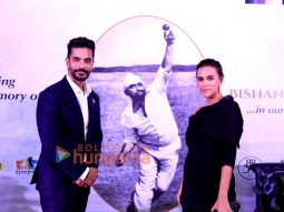 Photos: Kapil Dev, Virendra Sehwag, and others attend a special event hosted by Angad Bedi and Neha Dhupia in honor of Bishan Singh Bedi in Delhi