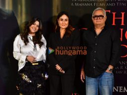Photos: Kareena Kapoor Khan, Hansal Mehta snapped at The Buckingham Murders trailer launch