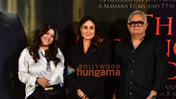 Photos: Kareena Kapoor Khan, Hansal Mehta snapped at The Buckingham Murders trailer launch